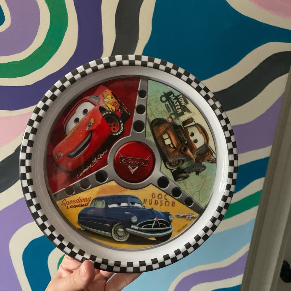 Cars Plastic Dish Set - Picture 4 of 9